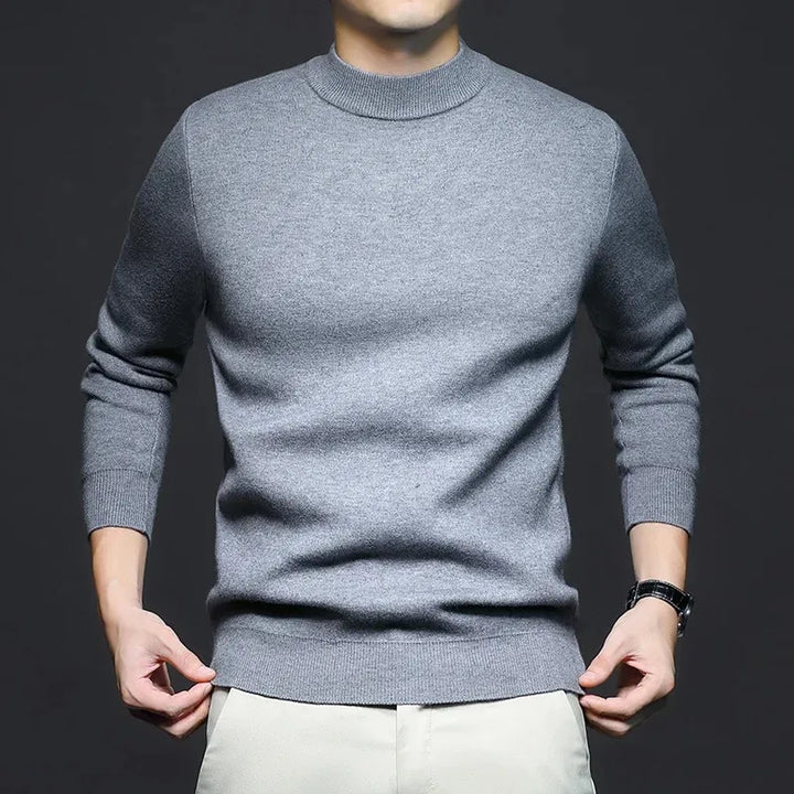 Men’s Merino Wool Blend Sweater | Classic Crewneck | Lightweight Fall Knitwear