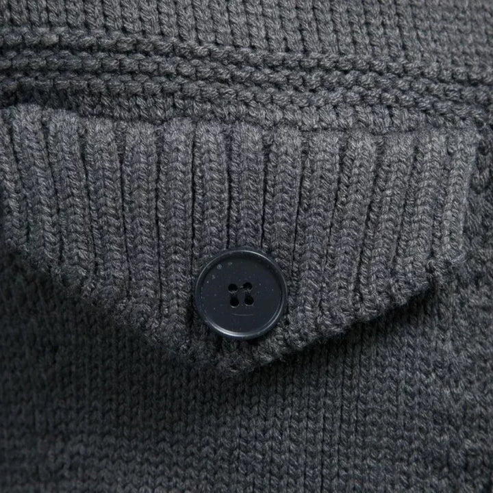 Knit Overshirt Jacket | Button-Front Cardigan Style | Warm Layer for Fall