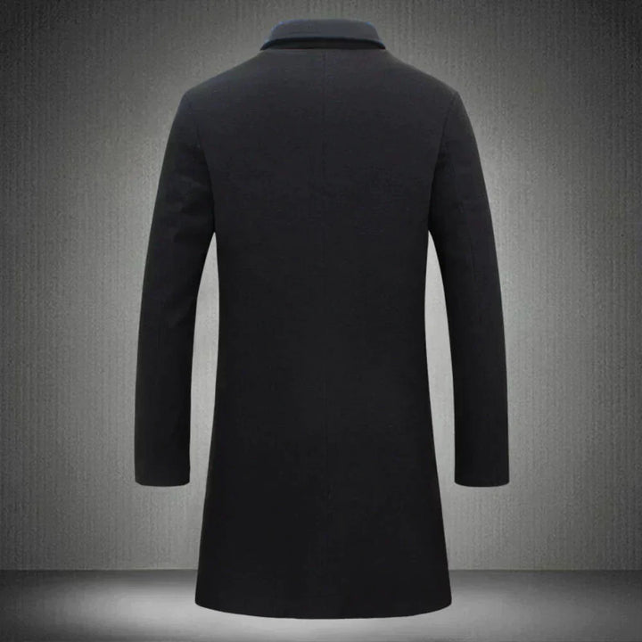 Men’s Classic Wool Blend Overcoat | Timeless Formal Winter Coat Canada