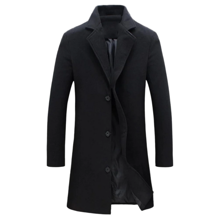 Men’s Classic Wool Blend Overcoat | Timeless Formal Winter Coat Canada