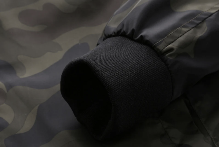 Blouson aviateur camouflage | Veste zippée légère | Style streetwear urbain