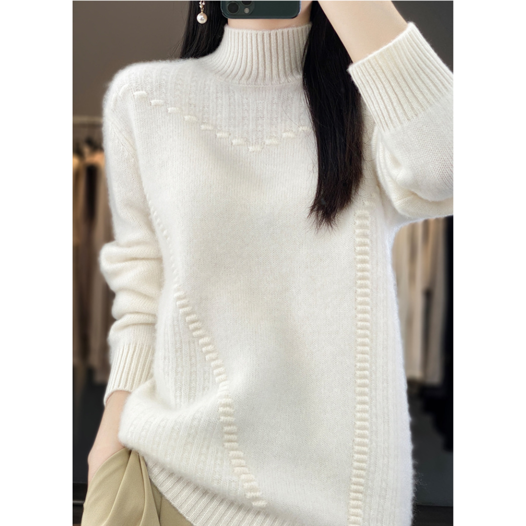 Marceline - Mid-Cut Knit Sweater