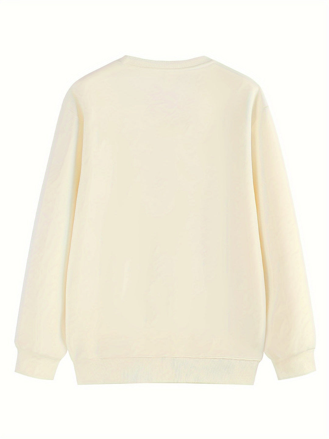 Men's Christmas Graphic Sweatshirt | Santa Print Pullover | Holiday Fleece Crew