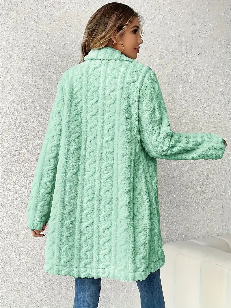 Léa - Women's faux fur coat