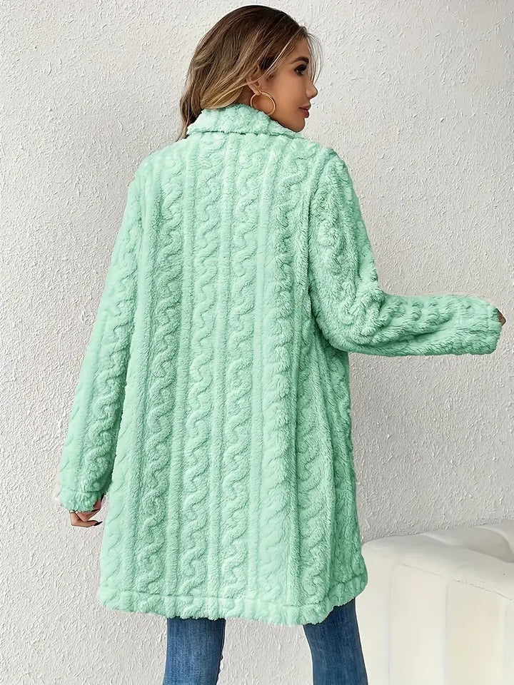 Léa - Women's faux fur coat