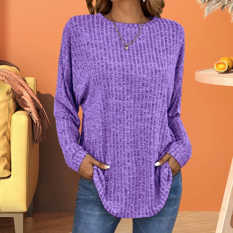 Jolene - Women's Casual Long Sleeve Long Sweater