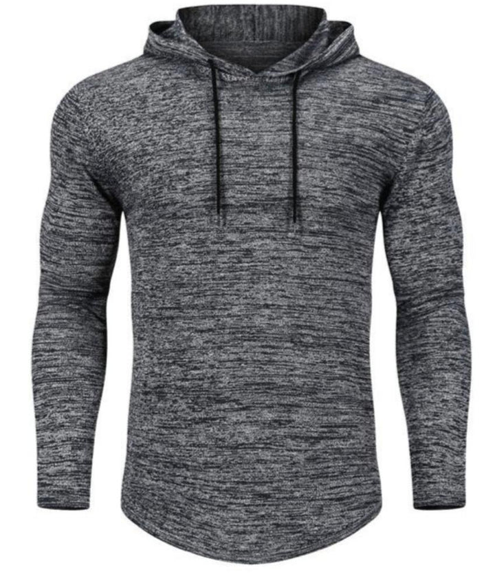 Men’s Lightweight Pullover Hoodie | Stretch Knit | Casual Everyday Layer