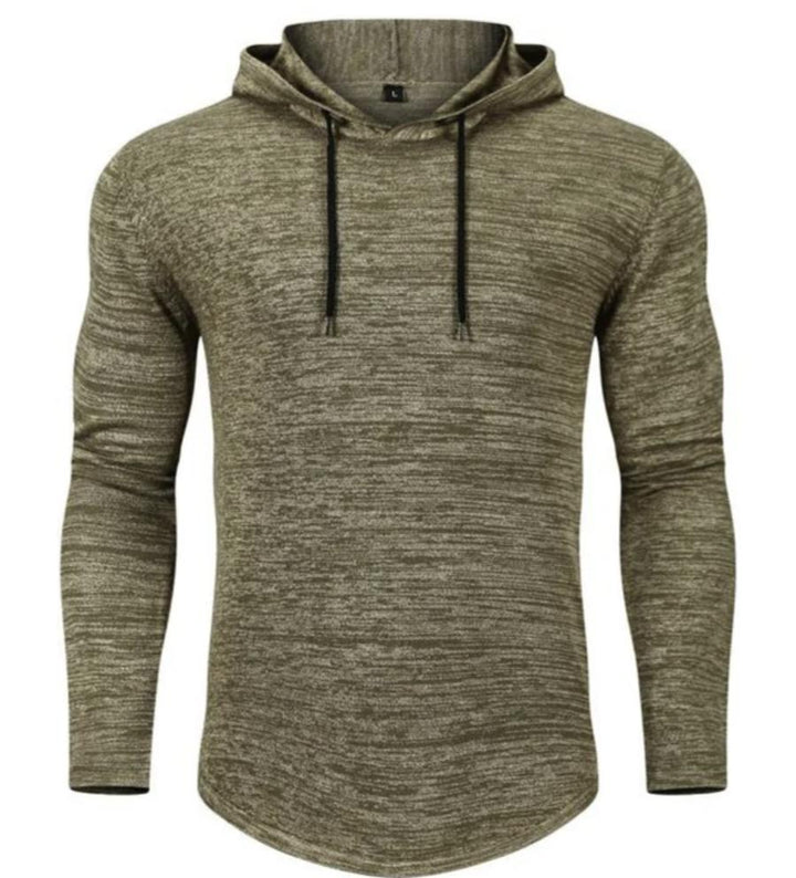 Men’s Lightweight Pullover Hoodie | Stretch Knit | Casual Everyday Layer