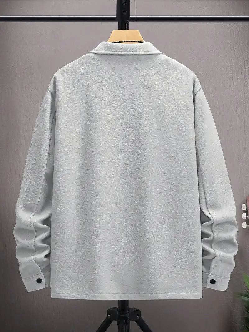 Men’s Overshirt Jacket | Wool-Blend Shacket | Smart Casual Layer