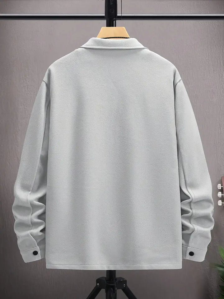 Men’s Overshirt Jacket | Wool-Blend Shacket | Smart Casual Layer