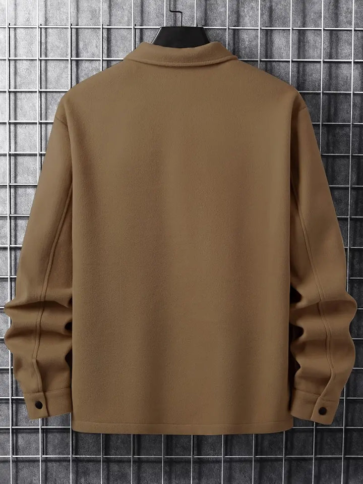 Men’s Overshirt Jacket | Wool-Blend Shacket | Smart Casual Layer