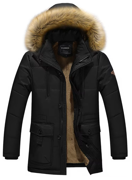 Fur Hood Insulated Parka | Men’s Winter Coat Canada