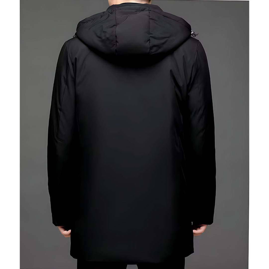 Men’s Waterproof Shell Jacket | Lightweight Hooded Raincoat | Windbreaker for Transitional Weather