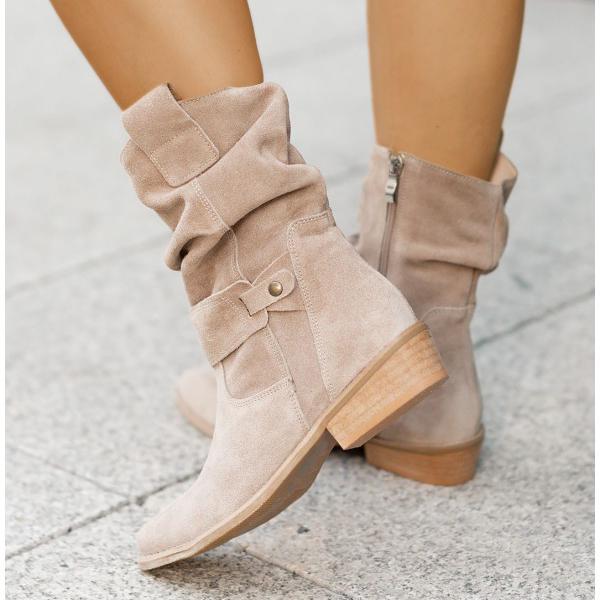 Carmen - Zip-up ankle boots with comfort and orthopedic support