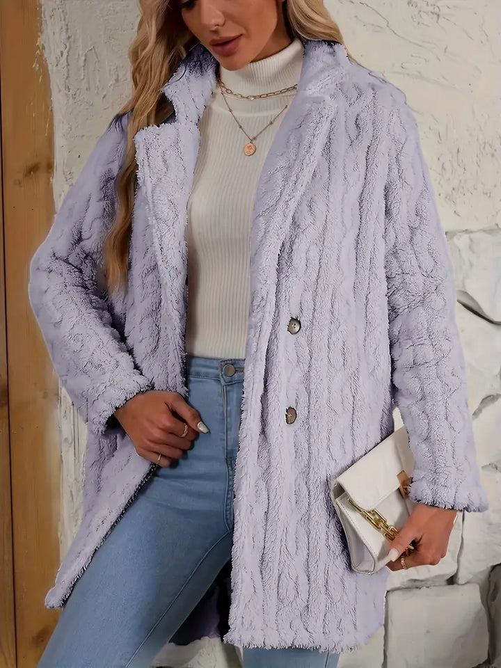 Léa - Women's faux fur coat