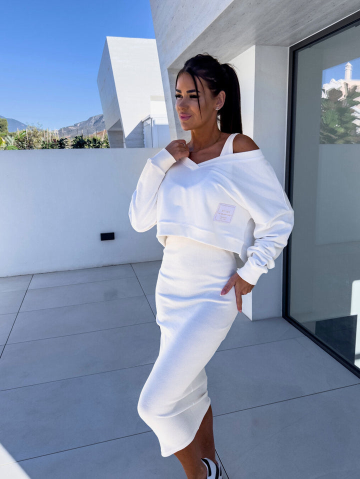 Alexis - Casual Sweatshirt Dress Set