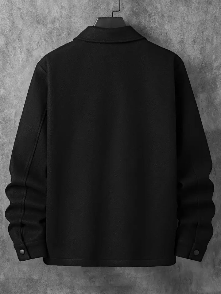 Men’s Overshirt Jacket | Wool-Blend Shacket | Smart Casual Layer