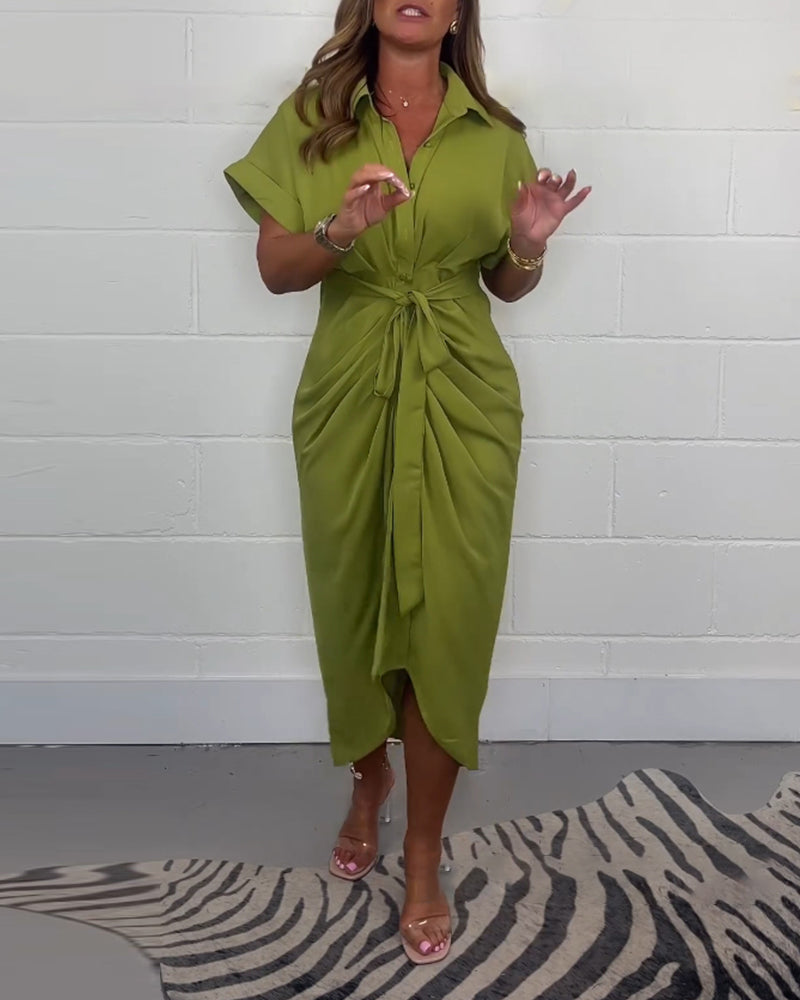 Nirella - Robe plissée élégante