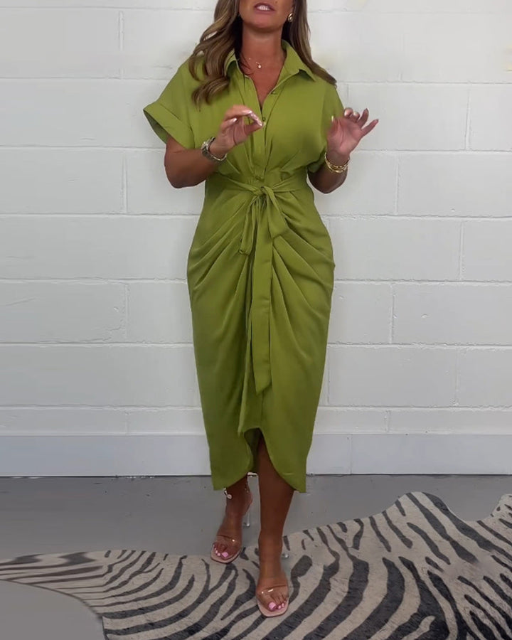 Nirella - Robe plissée élégante