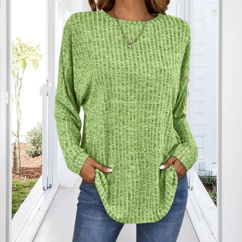 Jolene - Women's Casual Long Sleeve Long Sweater