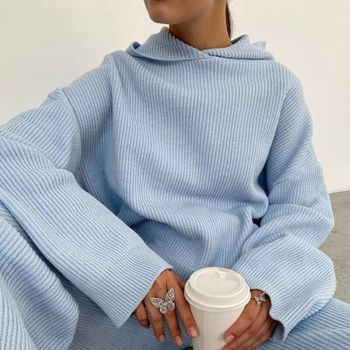 Relaxed Fit Lounge Set | Cozy Two-Piece | Soft Knit Fabric