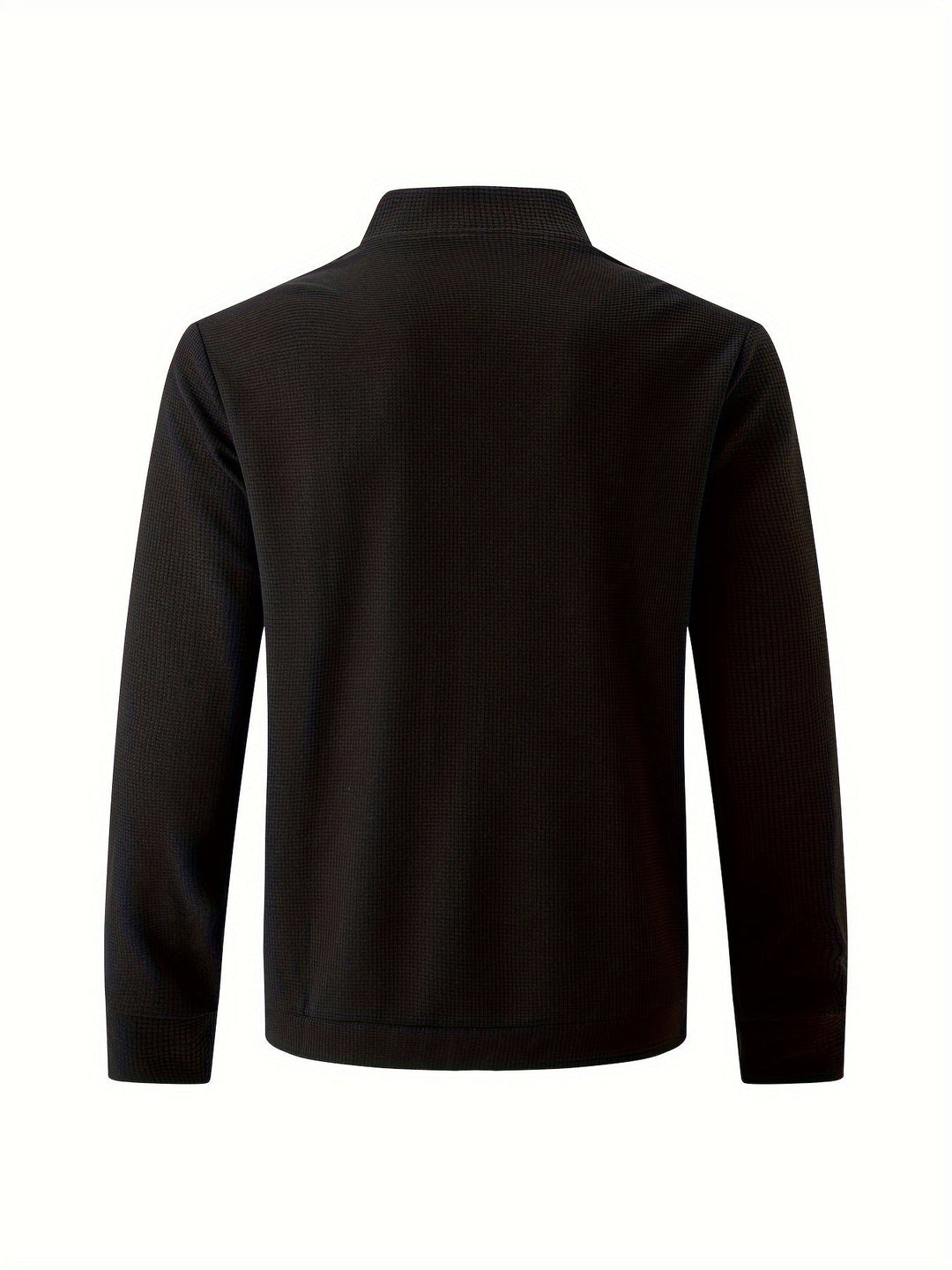 Men's Textured Knit Bomber Jacket | Casual Zip-Up | Lightweight Streetwear Layer