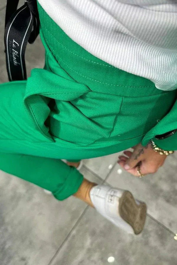 Rosindra - Ensemble deux pièces composé d'une veste fluide et d'un pantalon de jogging confortable 