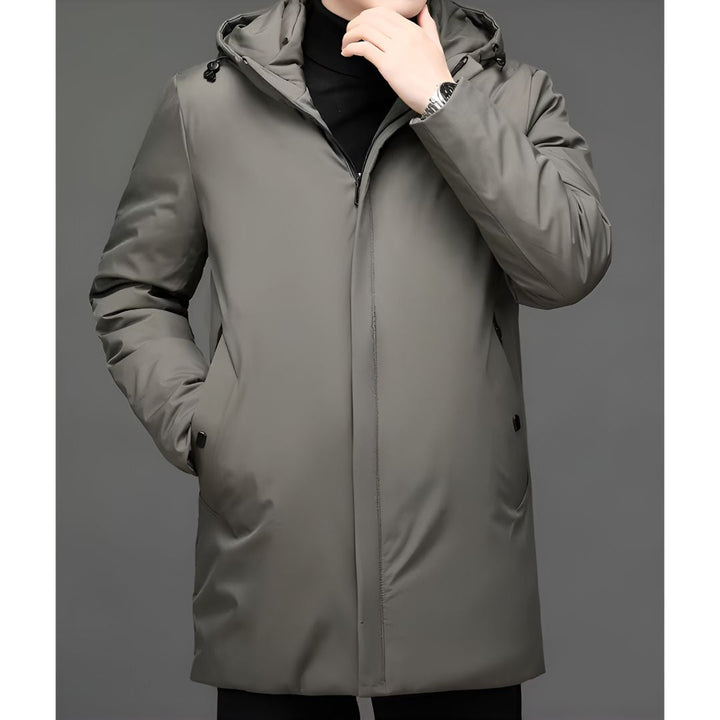 Men’s Waterproof Shell Jacket | Lightweight Hooded Raincoat | Windbreaker for Transitional Weather