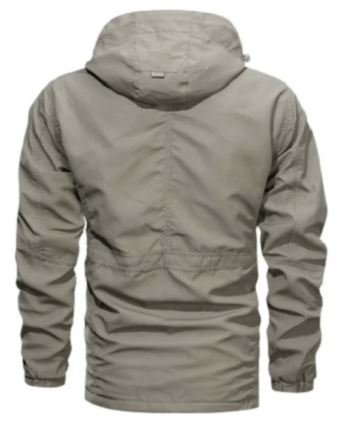 Men’s Tactical Outdoor Jacket | Multi-Pocket Waterproof Shell | Windproof Field Coat