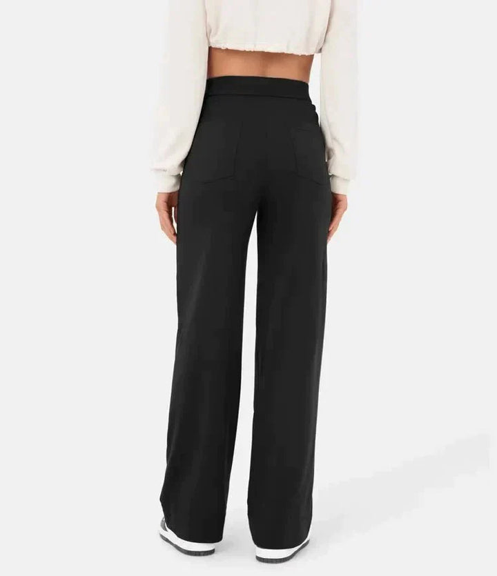 High-Waisted Wide-Leg Trousers | Versatile Fit | Casual to Office Wear