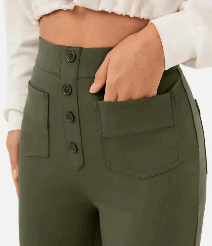 High-Waisted Wide-Leg Trousers | Versatile Fit | Casual to Office Wear