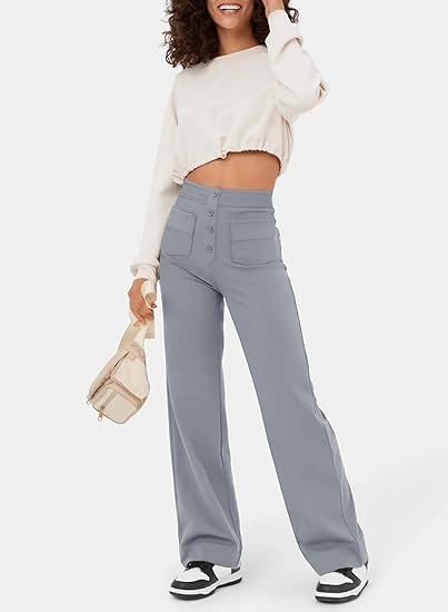 High-Waisted Wide-Leg Trousers | Versatile Fit | Casual to Office Wear