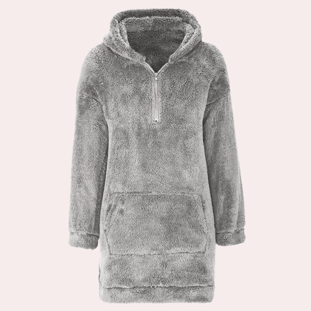 Oversized Sherpa Hoodie | Ultra-Soft & Warm | Plush Fleece | Loungewear