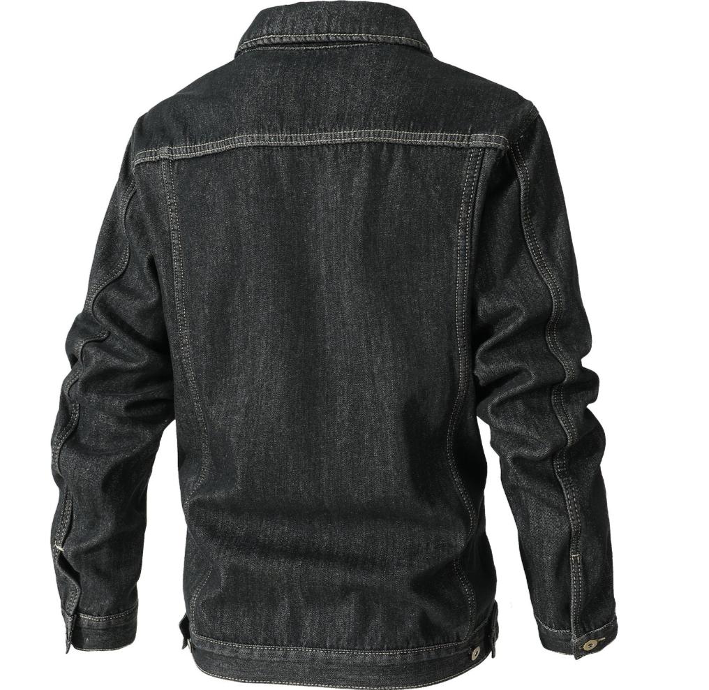 Men’s Sherpa-Lined Denim Jacket | Classic Fit | Cold-Weather Layer