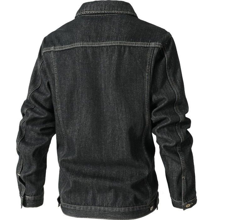 Men’s Sherpa-Lined Denim Jacket | Classic Fit | Cold-Weather Layer