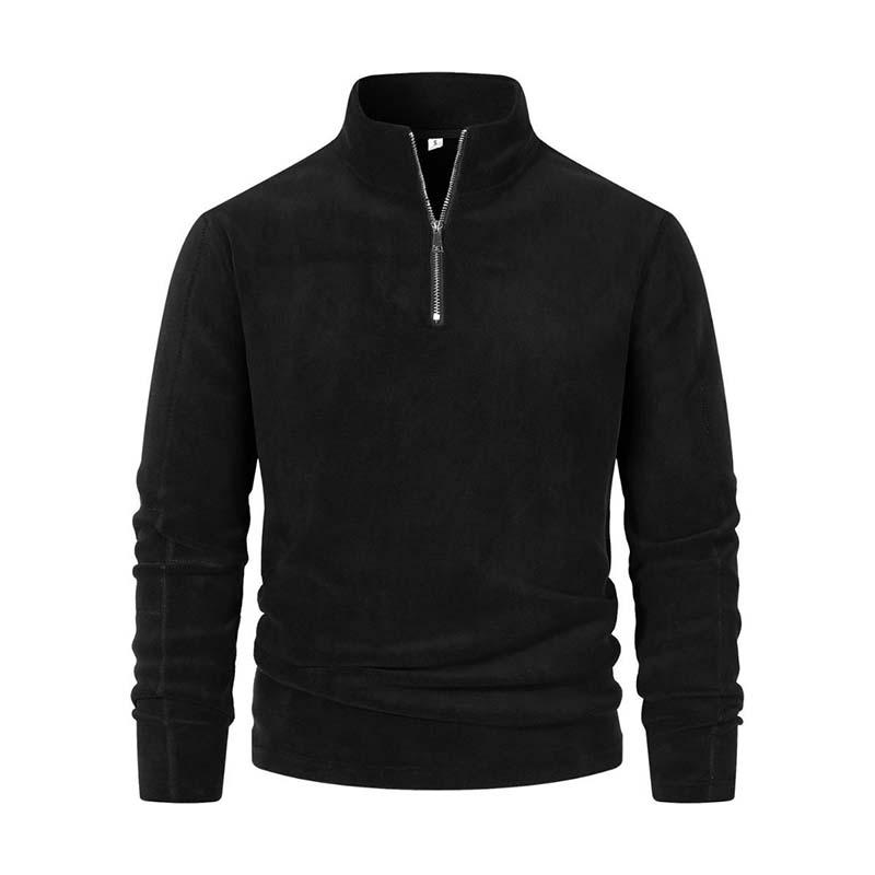 Quarter-Zip Fleece Pullover | Lightweight Layering Top | Casual Fall Essential