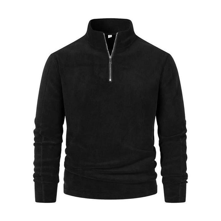Quarter-Zip Fleece Pullover | Lightweight Layering Top | Casual Fall Essential