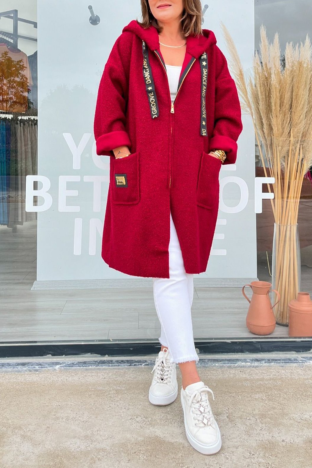 Caroline - Beautiful warm coat for women