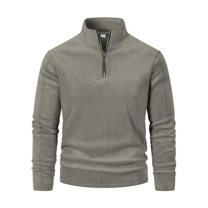 Quarter-Zip Fleece Pullover | Lightweight Layering Top | Casual Fall Essential