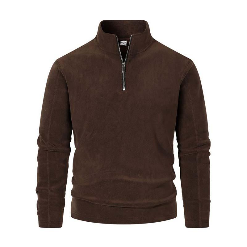Quarter-Zip Fleece Pullover | Lightweight Layering Top | Casual Fall Essential