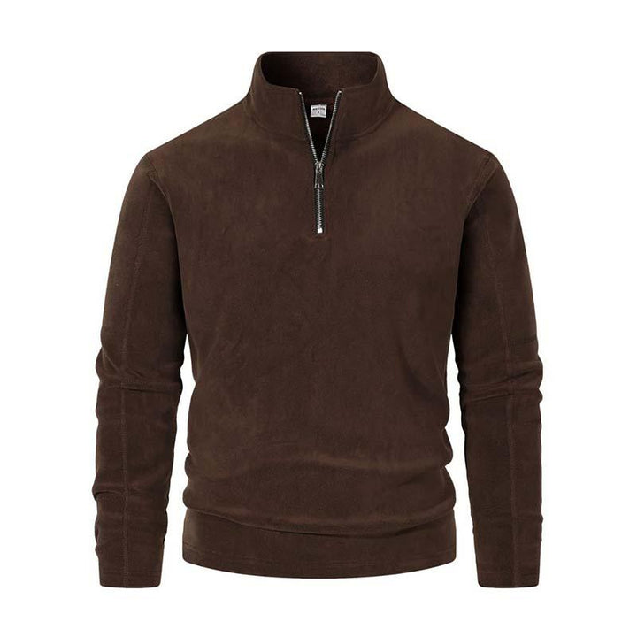 Quarter-Zip Fleece Pullover | Lightweight Layering Top | Casual Fall Essential