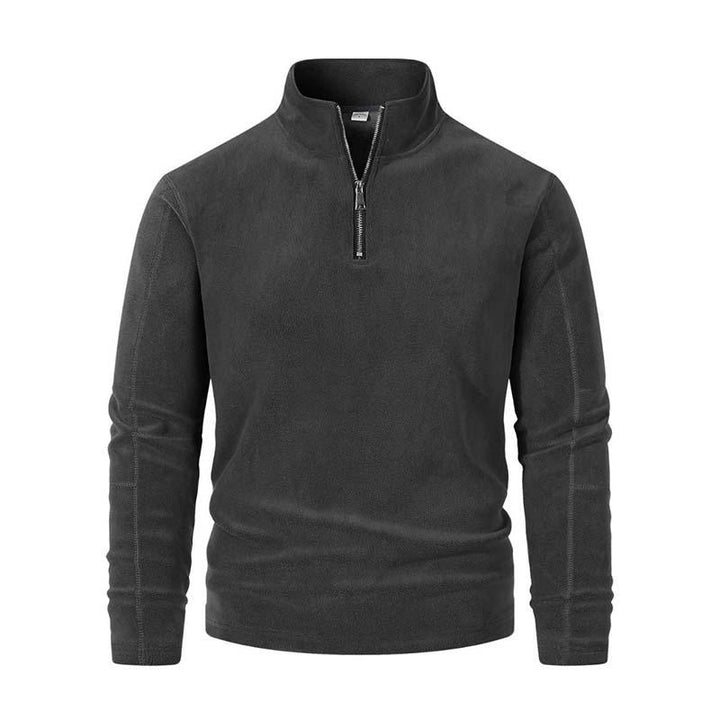Quarter-Zip Fleece Pullover | Lightweight Layering Top | Casual Fall Essential