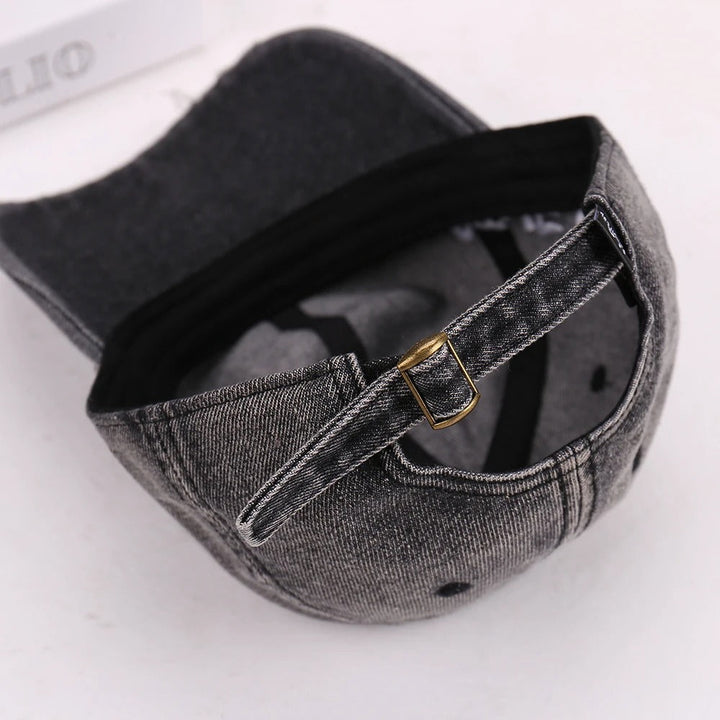 Never Give Up Distressed Cap