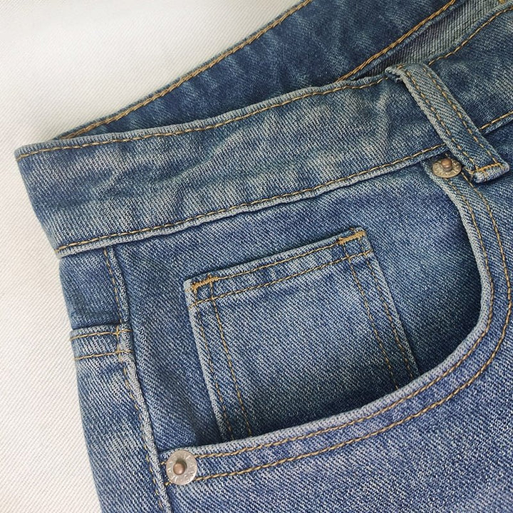 Vintage Wide-Leg Jeans | Relaxed Fit | Mid-Wash Denim