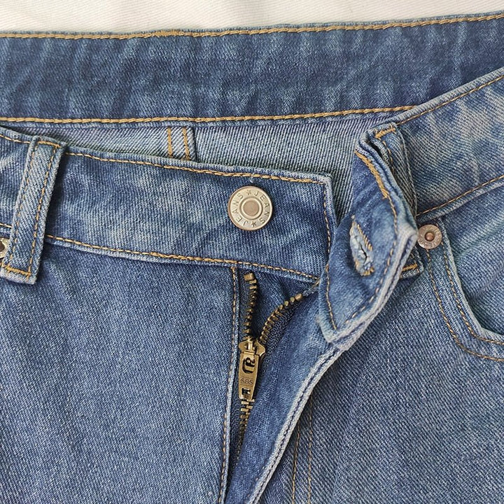 Vintage Wide-Leg Jeans | Relaxed Fit | Mid-Wash Denim