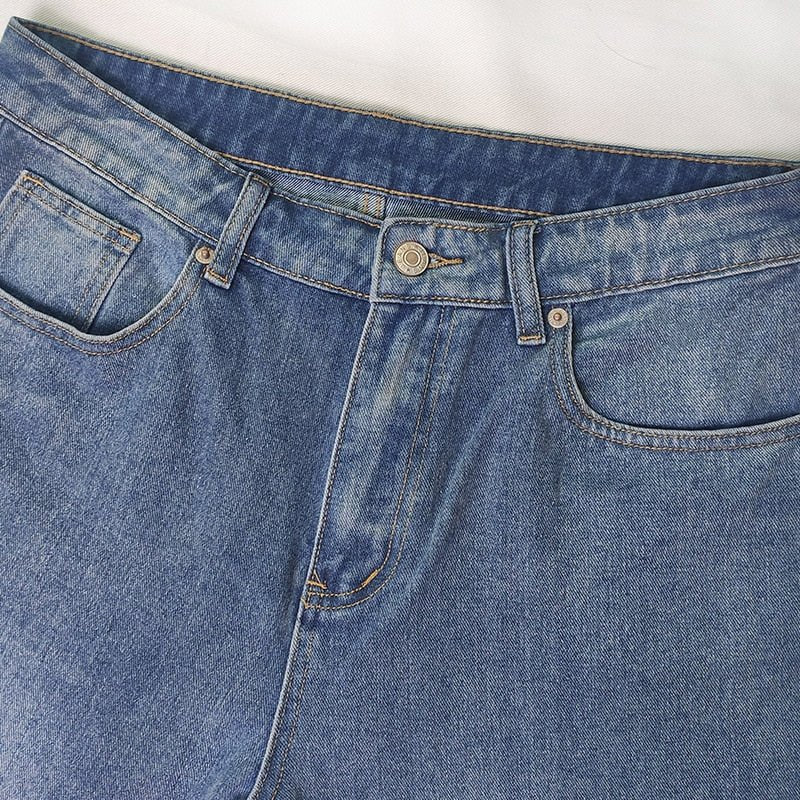Vintage Wide-Leg Jeans | Relaxed Fit | Mid-Wash Denim