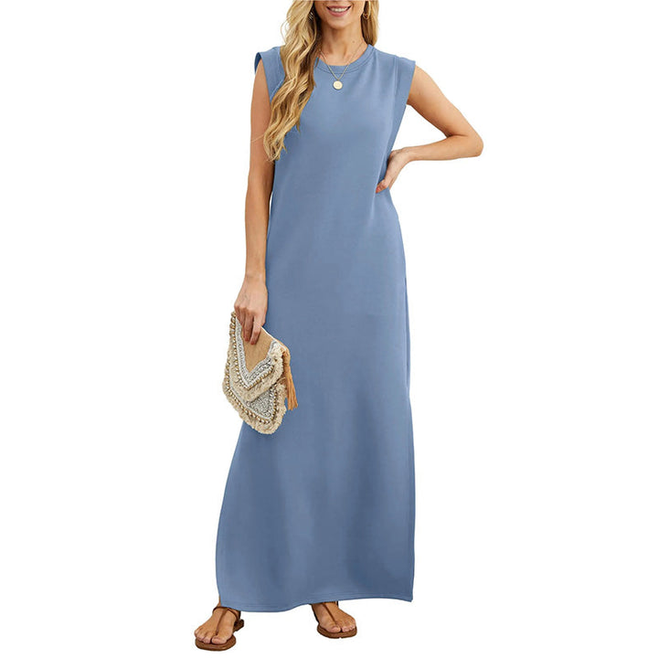 Soline - Sleeveless Summer Long Dress