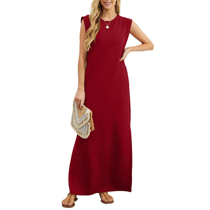 Soline - Sleeveless Summer Long Dress