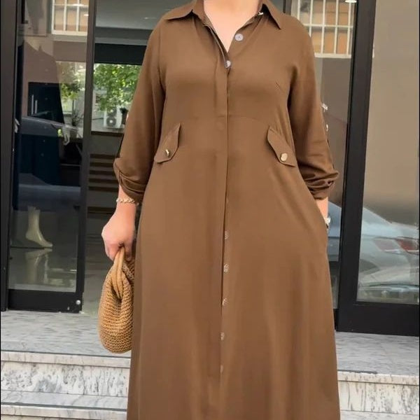 Danae - Ensemble 2 pièces décontracté pour femme, couleur unie 