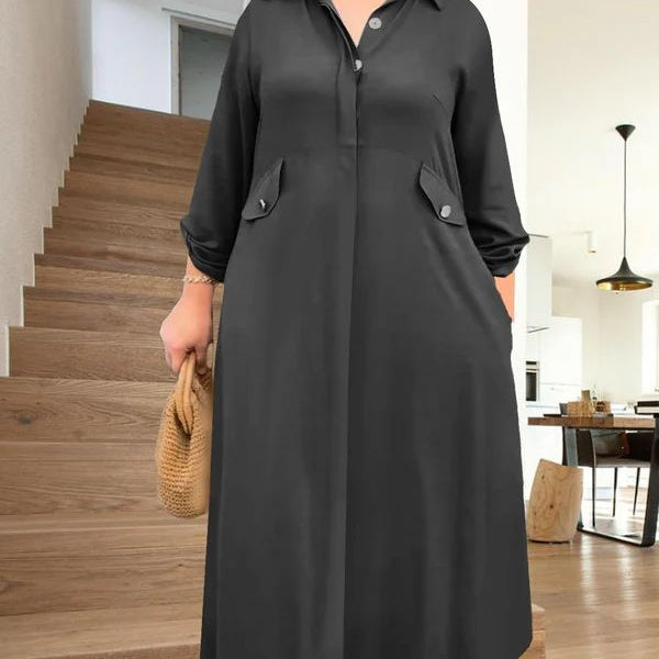 Danae - Ensemble 2 pièces décontracté pour femme, couleur unie 